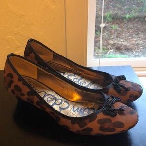 Sam Edelman real cow hide leather flats size 9M